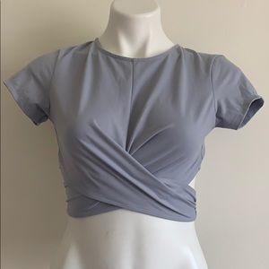 Victoria’s Secret wraparound crop top